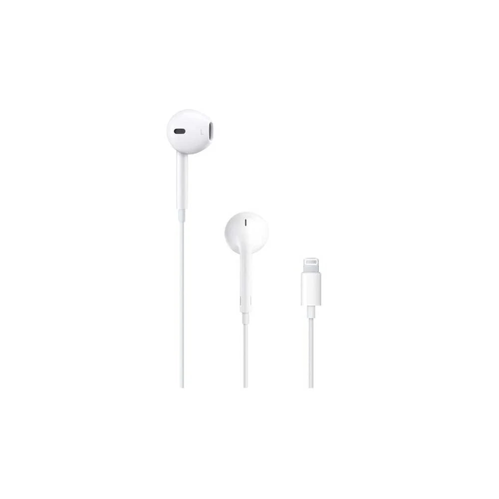 SUPVOL Apple Headphones with Lightning Connector With Volume Control and Microphone For Iphone - White